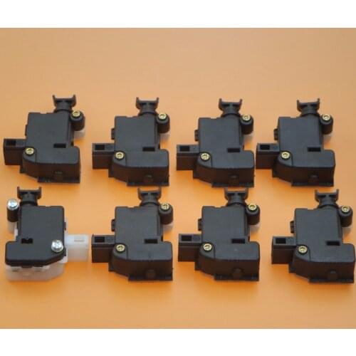 8Pcs Car Bootlid Trunk Lid Electron Lock Servo Motor For VW Polo Passat B5 Jeeta Golf MK4 Touareg Beetle 3B0 959 781 3B0959781C