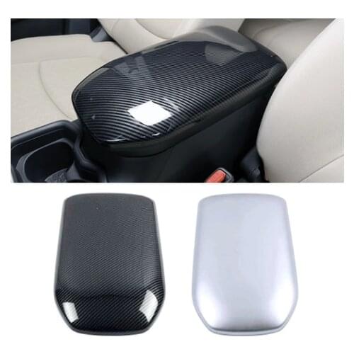 For Toyota Rav 4 Rav4 5 Gen 2019-2021 Car Center Console Seat Armrest Box Cover Central Arm Rest Panel Trim