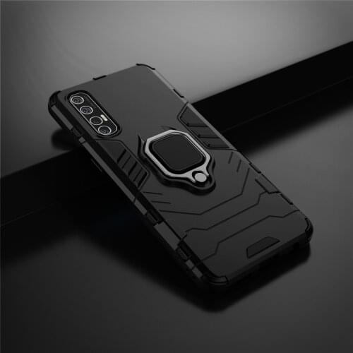 For OPPO Find X2 Neo CPH2009 6.5" Find X2Neo Coque For OPPO Find X2 Neo Case Magnetic Car Shockproof Ring Armor Phone Back Cover