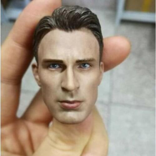 1/6 Scale Head American team Sculpt Carved for 12" Male Action Figure Toys no neck In stock