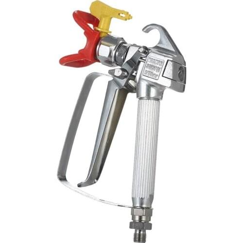 Hot 3600 PSI High Pressure Airless Spray Gun Paint Gun Aluminum Spray Gun With 517 Spray Nozzle Seat Grille For Airless Sprayer