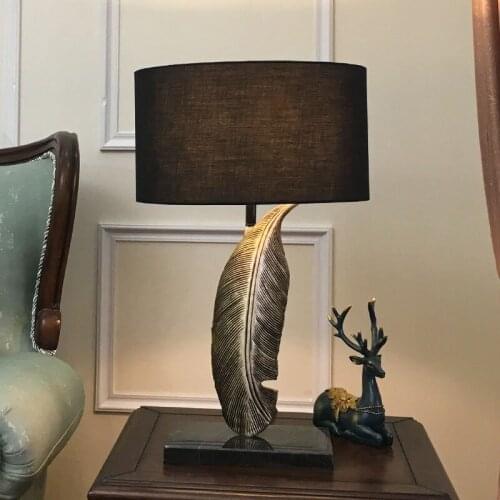 SGROW Tree Leaves Lamp Lighting Fixture Nordic Creative Foliage Table Lamp American Classical Desk Light for Living Room Bedroom