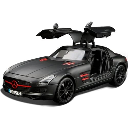Genuine Maisto Alloy Model 1:18 Mercedes-Benz Lamborghini Metal Sports Car Simulation Collection Original Car Toys For Children