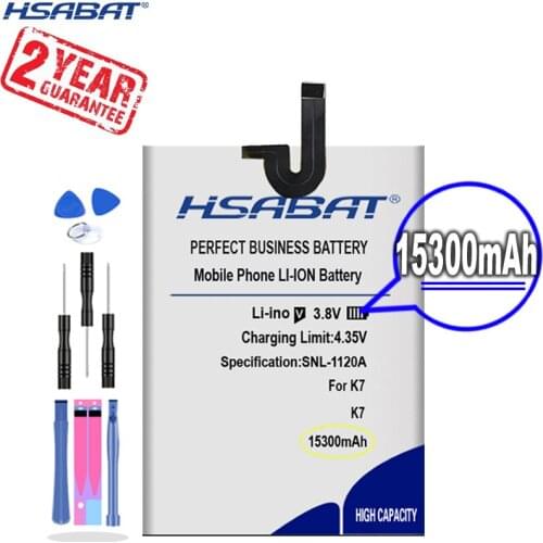 New Arrival [ HSABAT ] 15300mAh K7 Battery for Oukitel K7