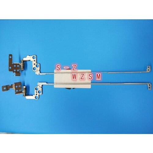 WZSM Genuine New Laptop Lcd Hinges For Lenovo Ideapad 100-15IBY 100-15 Axis P/n: AM1ER000100 AM1ER000200 Series R & L