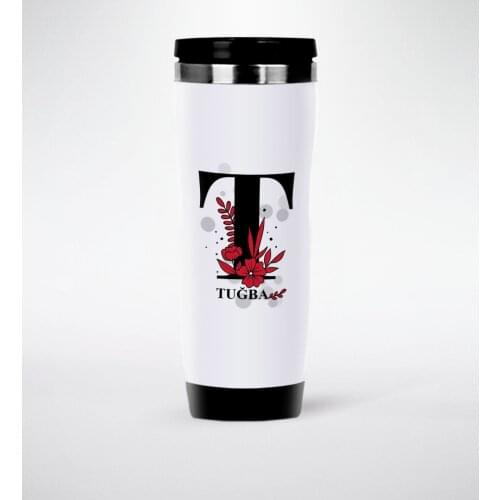 Personalized T Head Case and Is Steel Thermos Cup
