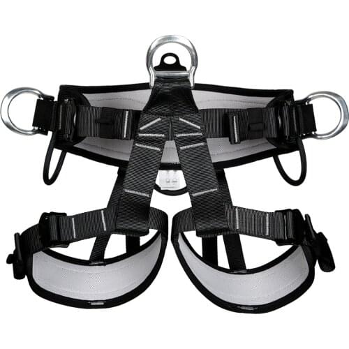 Safety Strong Rock Climbing Harness Body Seat Belt Bust Rappelling Equipment