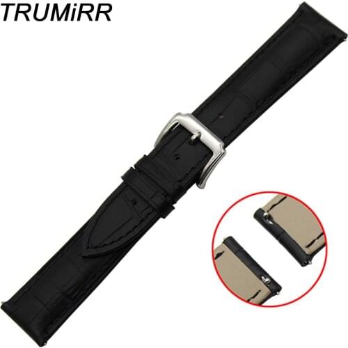 Top Layer Genuine Leather Watchband Quick Release Strap for Patek Philippe Blancpain Watch Band Wrist Bracelet 18mm 20mm 22mm