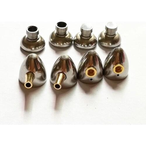 10mm Headphone Shell Case DIY 10mm Speaker Unit MMCX headphone Housing Stainless Steel Metal Case DIY