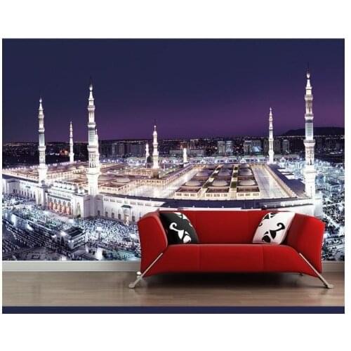 3d New York restaurant night city background hotel wallpaper Manhattan mural stereoscopic KTV wallpaper living room custom mural