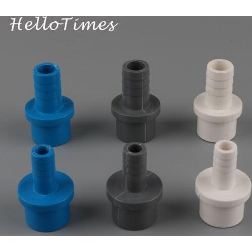 5pcs OD 25-12 mm 25-16 mm Hose PVC Air Pipe Connector For Water Pump Joint Fish Tank Tube Adapter Garden Irrigation Parts