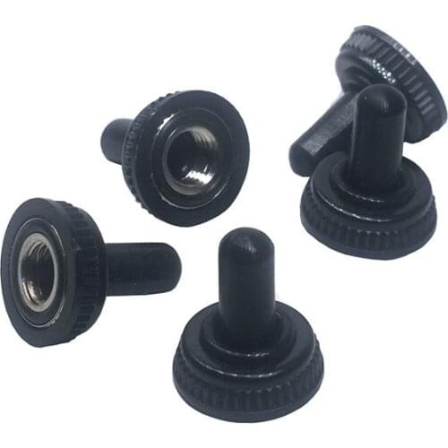 50pcs 100pcs M6 Toggle Waterproof Cover Connectors Waterproof Rubber Sleeve Adaptation MTS 102 103 202 203 Cap
