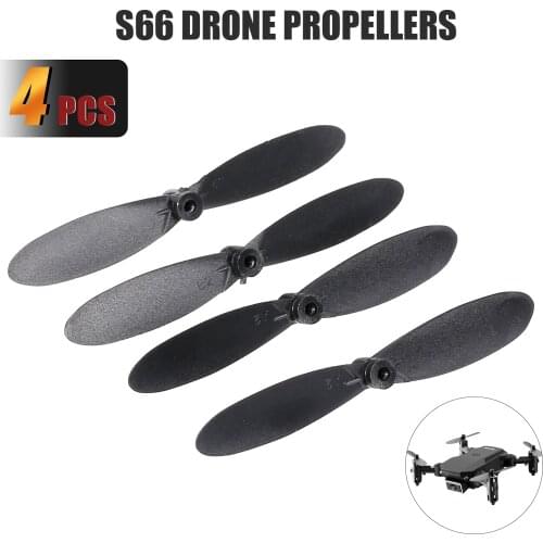 RC Drone Accessories Compatible with S66 RC Drone 4pcs Drone Propeller Blades Paddles High Quality for RC Quadcopter