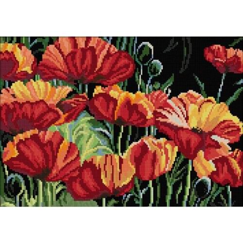 Craft Needlework Diy Handicrafts Flower Landscape Diamond Painting Painting Diamond Embroidery Full Square Drill Mosaic Picture