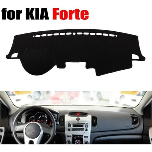 Car dashboard cover mat for Left hand drive dashmat pad dash covers auto dashboard accessories KIA Forte all the years