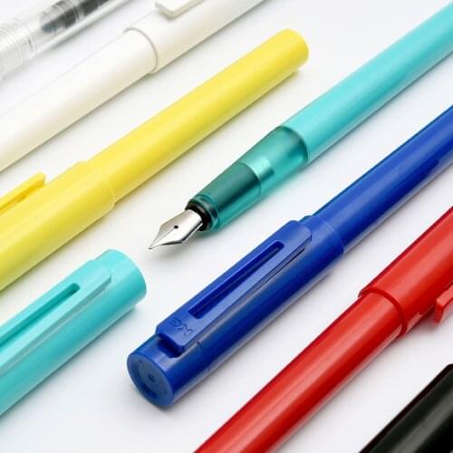 KACOGREEN Kaco SKY Fountain Pen 0.38MM EF Pen Portable Pocket Signing Ink Pen with Ink School gift with Color Box For Office