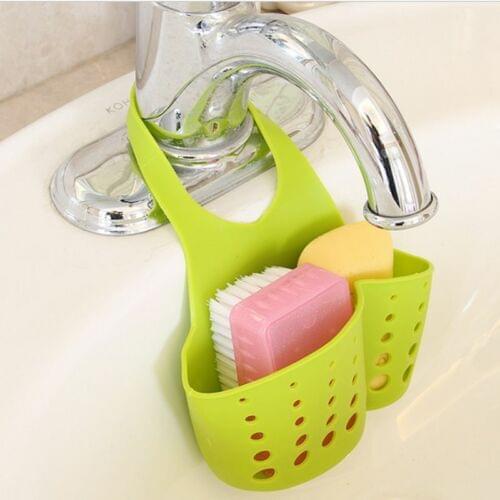 Bathroom Holder Strainer Exquisite Sponge Organizer Kitchen Sink Hanging Rack