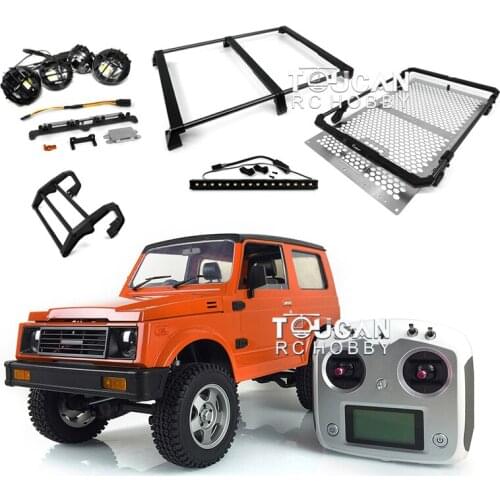 Capo 1/6 RC Remote Control SIXER1 Samurai Car Crawler RTR Motor Steering Roof Light Outdoor Toys For Boys Gift THZH0556-SMT6