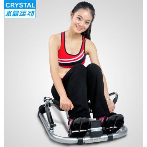 Crystal crystal rowing arm trainer indoor sports fitness equipment home abdomen rowing machine