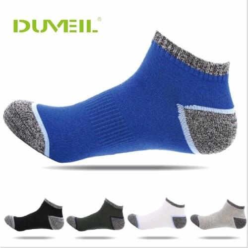 10Pairs/Lot Cotton High Elastic Men Socks Slippers Soft Breathable Stealth Socks Sweating Odor proof Friction proof Sports Socks