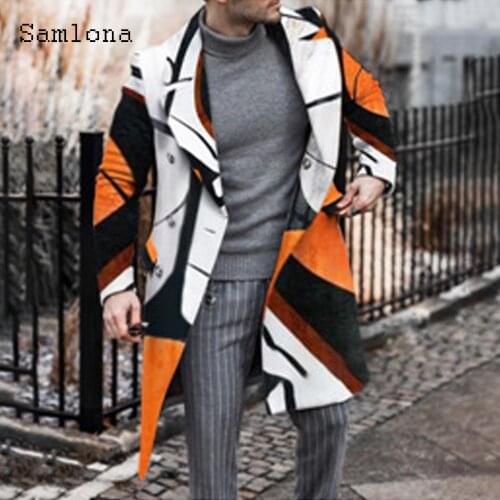 Мужские шерстяные пальто Samlona China At AliExpress