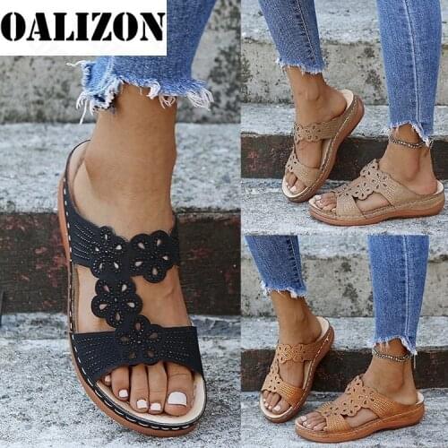Women Slippers 2021 New wedges Shoes Summer Open Toe Flat Platform Sandals Ladies Casual Beach Flip Flops Shoes Female Slipper