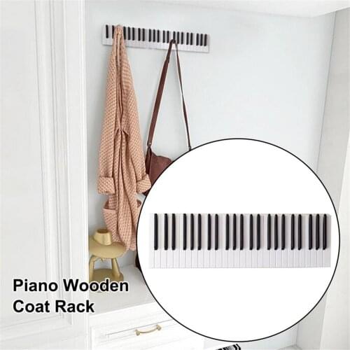 Coat Rack Holder Home Wall Clothes Hook Rail Storage Organiser Shelves