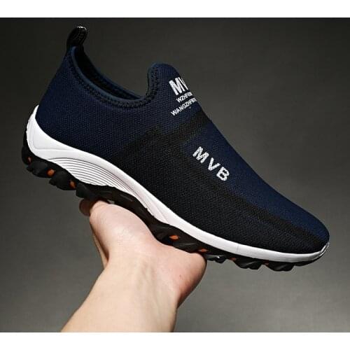 2021 new men sneakers light casual shoes fashion breathable summer large size mesh outdoor sports non-slip walking foot shoes