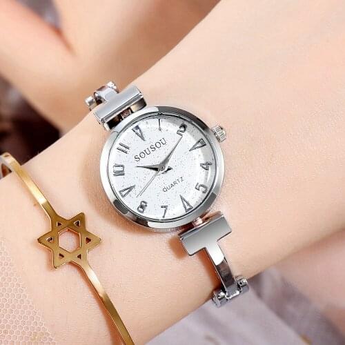 Ladies Watches Clocks Ladies Watches Relogio Masculino Ladies Gypsophila Dial Metal Strap Water Diamond Watch Gift