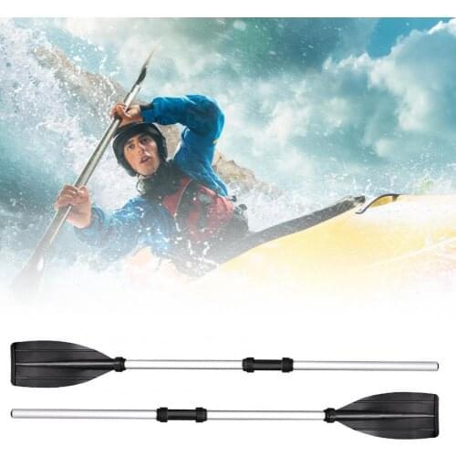 1 Set Paddles Detachable Assemble strengthened aluminium Boat Oars paddle long inflatable boat fishing kayak canoe paddle pad