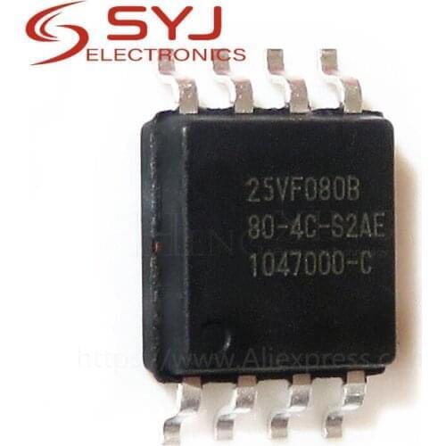 1pcs/lot SST25VF080B-50-4C-S2AF SST25VF080B SOP-8 In Stock