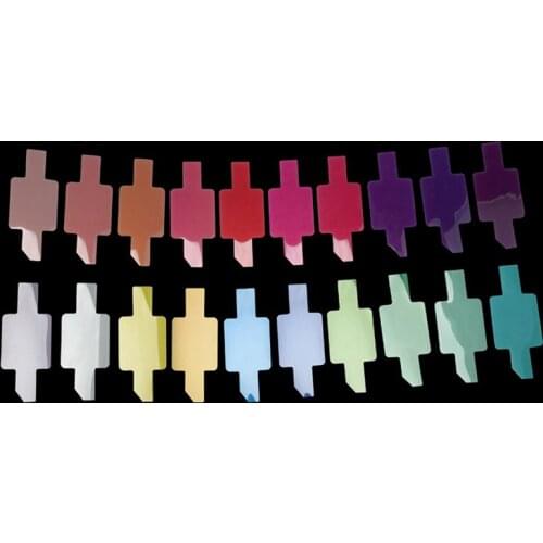 20 pcs/set 4x6cm Flash Speedlite Color Gel Filters For Canon Nikon Sony Yongnuo DSLR Camera