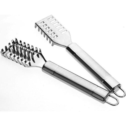 Stainless Steel Fast Cleaning Fish Scale Peeler Seafood Crackers Picks Fish Scaler Scraper Skin Remover Tools 5pc/lot