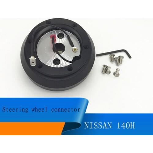 Steering Wheel Adapter Base Connector 130h Black Short Hub for Honda
