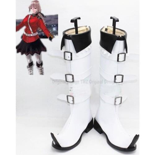 Fate Grand Order FGO Nightingale White Cosplay Shoes Boots Halloween Carnival Cosplay Costume Accessories