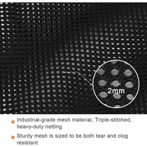 K1MB Water Pump Filter Bag Drawstring Pond Pumps Barrier Protect Net Pouch Swimming Cleaning Fish Filters Accessory