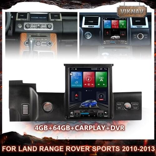 PX6 android GPS navigation multimedia player for land rover range sport 2010-2013 car radio head unit autoradio touch screen