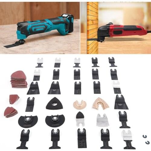 108Pcs Universal Oscillating Wood Cutting Kit High Carbon Steel Cutting Polishing Tool Set Compatble For Multi-X