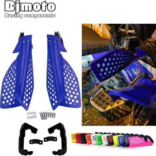 Pair 7/8 "Motocross Handguards Big Hand Guard For Honda BMW Yamaha ATV MTB Motorcycle Dirt bike with 22mm Handbar protector