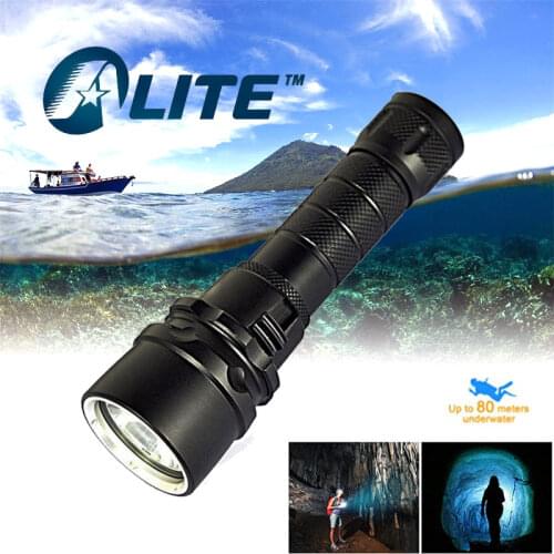 TMWT 2000lm XM-L2 LED Torch white light Underwater Diving Light Outdoor Diving Professional Diving Flashlight