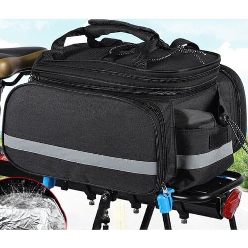 Cyclist Bike Camel Bag Mountain Bike Tail Bag Riding Shelf Bag Bicycle Travel Bag Waterproof Large Capacity
