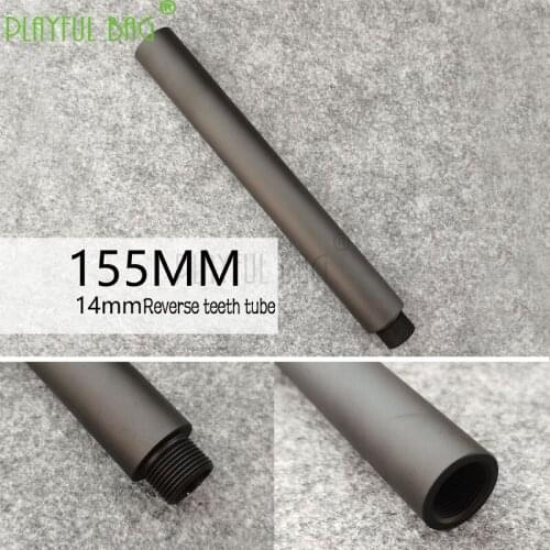 Outdoor sports fun toy 7-inch fish bone hand protection built-in tube 155mm water bullet gun modified casing DD accessories PD40