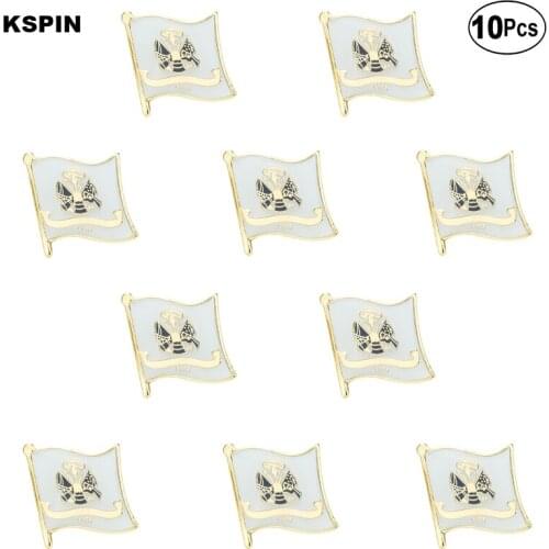 Army Flag Lapel Pin Flag badge Brooch Pins Badges 10Pcs a Lot