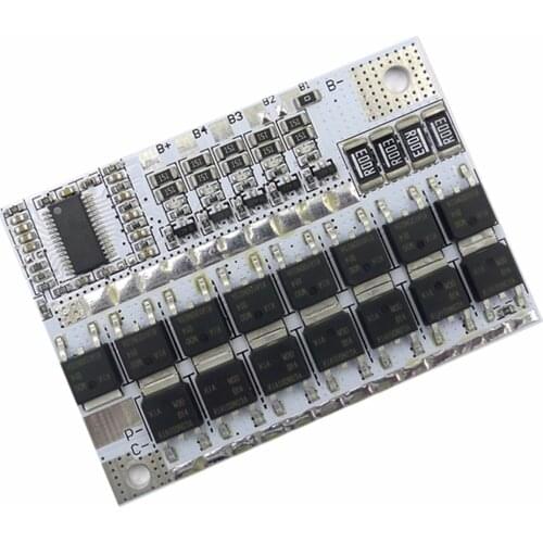 3S 4S 5S 12v 100A ternary polymer lithium iron phosphate battery protection board with equalization plate lithium ion