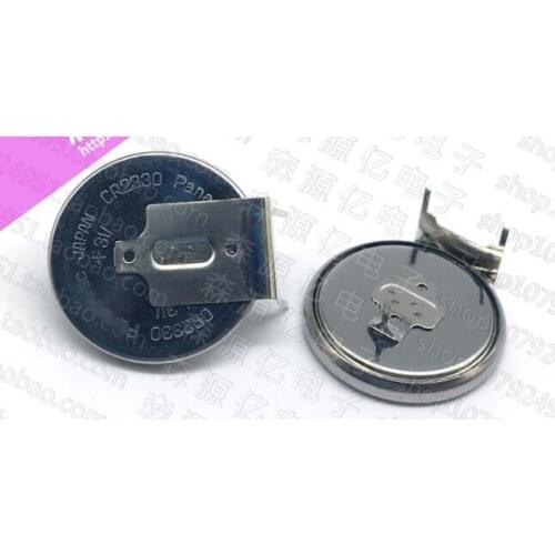 5PCS Japan original CR2330 3V button lithium battery disposable battery CR2330 with solder feet