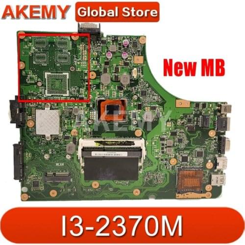 Akemy K53E MB._I3-2370M i3-2350M REV 6.0 MainBoard For ASUS K53E P53E A53E Laptop Motherboard 60-N3CMB1A00-A01