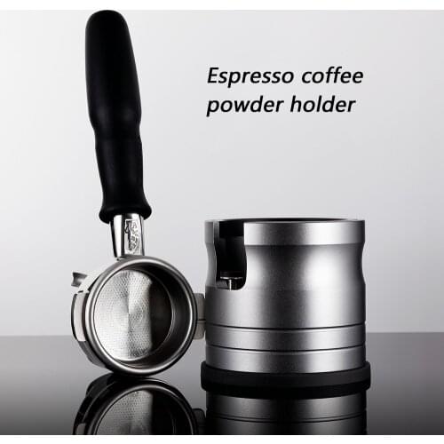 Coffee Accessories 304 Stainless Steel Coffee Tamper Base Kitchen Press Tool Cloth Powder Leveler Tool Powder Hammer