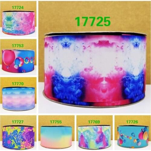 Free shipping 50 yard cartoon printed grosgrain ribbon 17716