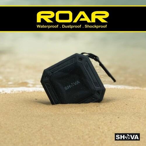 Wireless Bluetooth Speaker Portable Shower Outdoor Waterproof IP67 Standand, 5W Speaker Driver Super Bass, 19 Hours Playtime