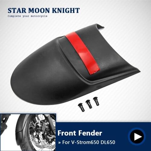 For SUZUKI V-Strom650 DL650 V-Strom 650 DL 650 VStrom 650 Motorcycle ABS Front Mudguard Fender Rear Extender Extension